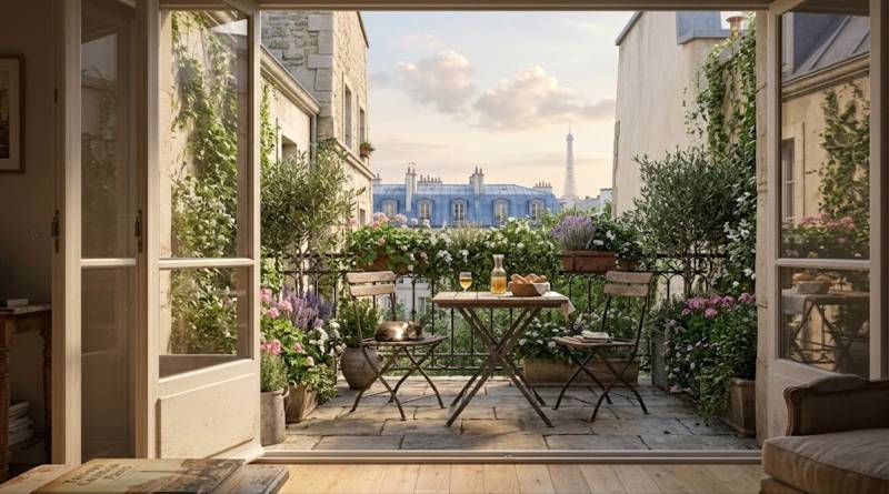 Appartement sans vis à vis et au calme à Paris