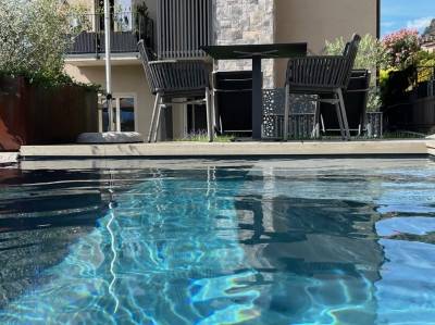 Piscine valorisant un bien immobilier