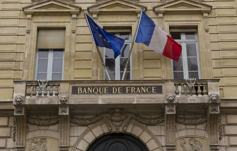 Banque de France, évolution des taux d'intérêt