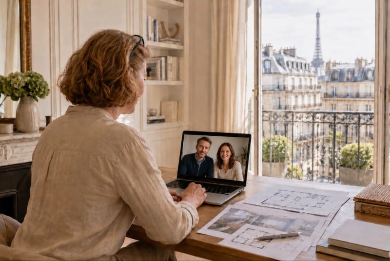 Chasseur immobilier expatrié Paris, Christine Pelosse